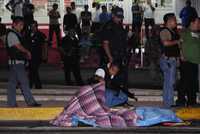 Cuerpos de los policías ejecutados en Culiacán