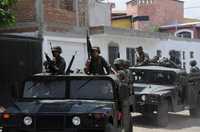 Operativo militar y policiaco en Culiacán, Sinaloa, luego de un enfrentamiento con gatilleros