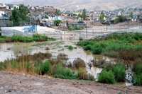 Los diques de Ciudad Juárez están fuertemente afectados por las lluvias recientes