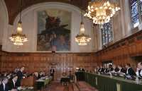 La Corte Internacional de Justicia, con sede en La Haya, celebrará hoy su décimo aniversario