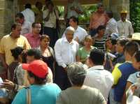 Visita del ex candidato presidencial a la región carbonífera de Coahuila, donde se ubica la mina Pasta de Conchos