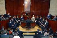 Sesión solemne del tribunal electoral para formalizar la instalación de salas regionales