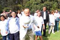 Felipe Calderón encabezó el acto realizado en el Autódromo de los Hermanos Rodríguez