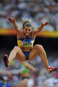 Nataliia Dobrynska se convirtió en la atleta más completa de los Juegos Olímpicos de Pekín
