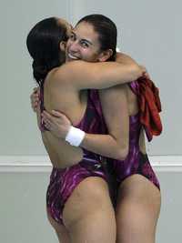 Tatiana Ortiz y Paola Espinosa han logrado la única medalla para México hasta ahora