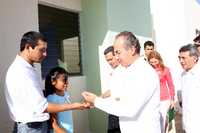 El presidente Felipe Calderón entregó ayer viviendas a familias yucatecas de escasos recursos