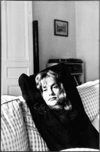 Isabelle Huppert, en París, en 1994