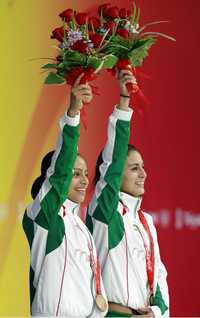 Tatiana Ortiz y Paola Espinosa dieron la primera alegría a los mexicanos