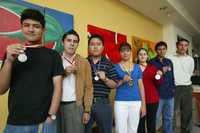 Estudiantes mexicanos ganadores de las olimpiadas internacionales del conocimiento