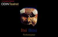 Máscara que representa al performance Itsi-bitsi, que escenificará mañana Odin Teatro