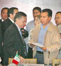 El procurador general de la República, Eduardo Medina Mora, durante la Conferencia Nacional de Pocuración de Justicia que se desarrolla en Monterrey, Nuevo León