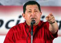 Chávez dijo que mientras Bush esté en la Casa Blanca no habrá embajador estadunidense en Caracas