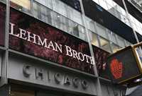 Oficinas generales del banco de inversión Lehman Brothers en Nueva York. Las acciones de la institución perdieron este viernes 13.5 por ciento con una merma de cerca de 2 mil 500 millones de dólares