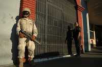 Resguardo de la Secretaría de Seguridad Pública en Tijuana; Baja California reportó 331 crímenes en año y medio