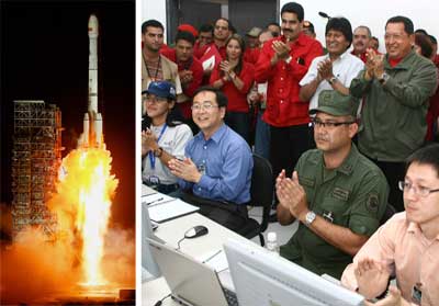 Lanza China satélite venezolano