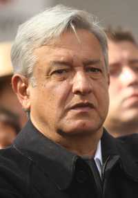 Andrés Manuel López Obrador  en imágen de archivo