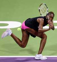 Venus Williams confirmó en la final el dominio que tuvo durante el torneo