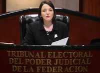 María del Carmen Alanís Figueroa, presidenta del Tribunal Electoral del Poder Judicial de la Federación