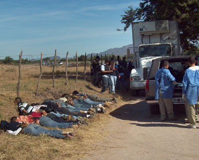 Trece ejecutados en Sinaloa
