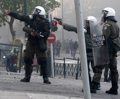 Se extiende la revuelta en Grecia
