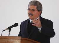 El representante de Cuba en México, Manuel Aguilera de la Paz, hace unos días durante un acto efectuado en la embajada de su país, en la colonia Polanco
