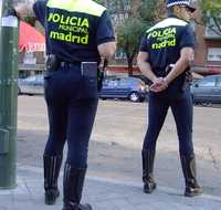 Con el fin de año aumenta la presencia policial en Madrid  tomada de la Internet