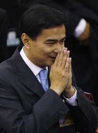 Abhisit Vejjajiva, de 44 años, se convertirá en el jefe de gobierno más joven que haya tenido el país