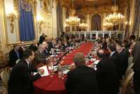 Ministros de Asuntos Exteriores de la Unión Europea analizan en París la crisis desatada por Israel