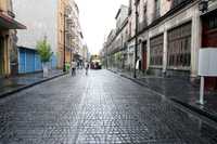 Varias calles del Centro Histórico lucen con aceras nuevas y recién asfaltadas