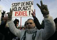 Manifestantes alemanes exigen en Düsseldorf la detención del Holocausto palestino a manos de Israel