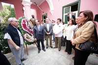 Durante su visita por la isla, los legisladores mexicanos se reunieron con Eusebio Leal, presidente del Grupo Parlamentario de Amistad México-Cuba, donde depositaron una ofrenda floral en un monumento a Benito Juárez
