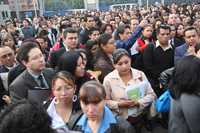 Feria del empleo organizada por la Universidad Nacional Autónoma de México
